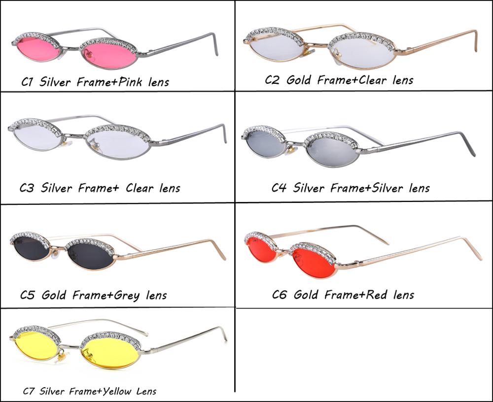 Women's Luxury Crystal Diamond Alloy Frame Cat Eye Sunglasses - Women Sunglasses - DYAVOR®