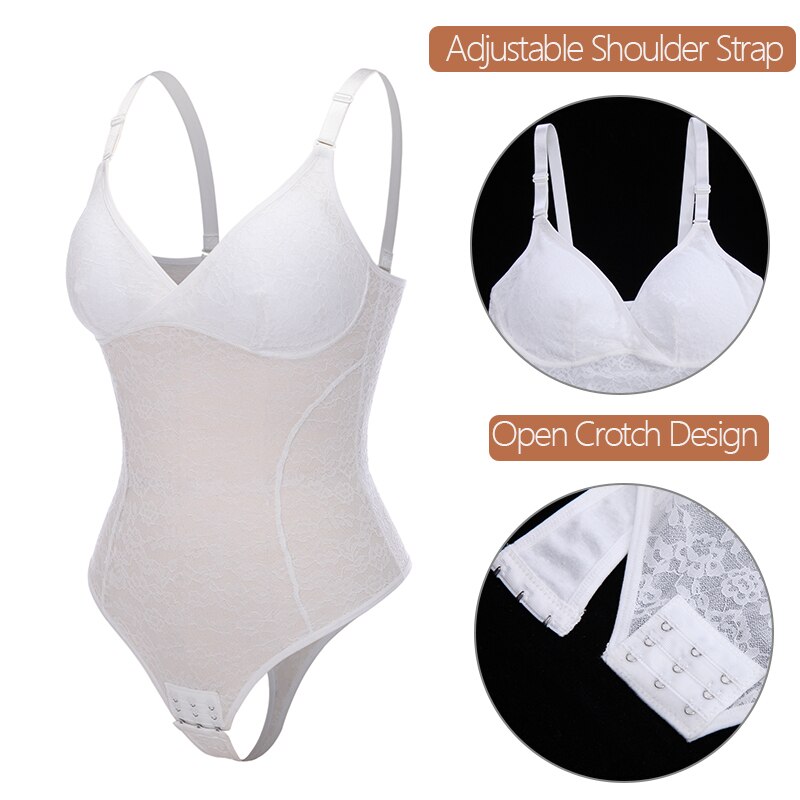 Women's Mesh Lace Padded Seamless Slim Waist Tummy Body Shaper Slimmers - Slimmers - DYAVOR®