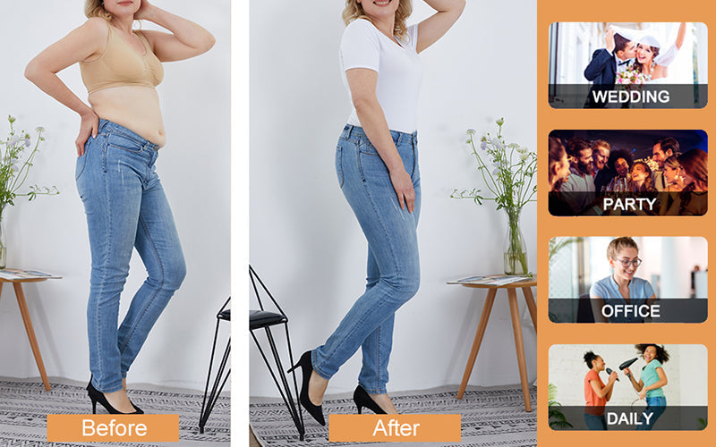 Women's Mesh Lace Padded Seamless Slim Waist Tummy Body Shaper Slimmers - Slimmers - DYAVOR®