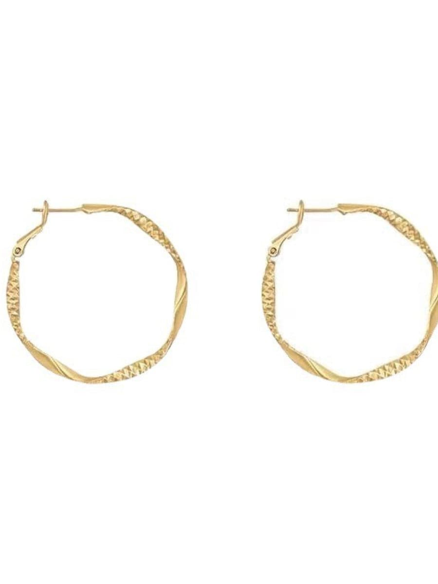 Irregular Hoop Earrings MSE033143 - Earrings - DYAVOR®