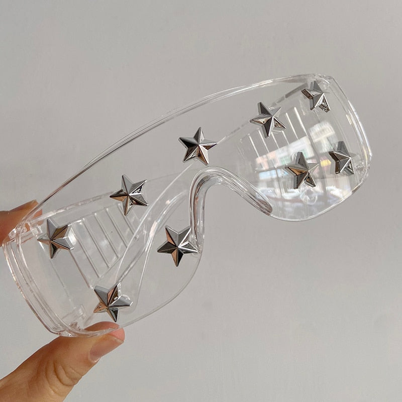 Women's Luxury Goggle Style Transparent Steampunk Designer Sunglasses - Women Sunglasses - DYAVOR®