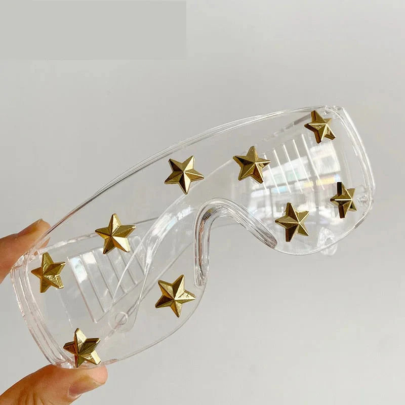 Women's Luxury Goggle Style Transparent Steampunk Designer Sunglasses - Women Sunglasses - DYAVOR®