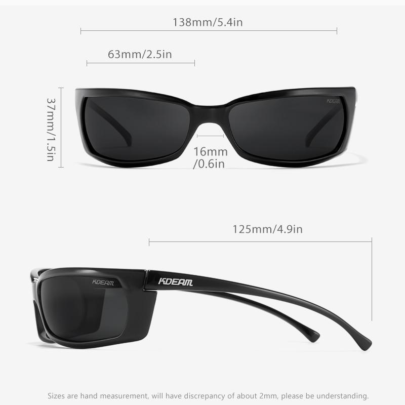 Outdoor Sports Goggles Polarized Sunglasses for Men and Women with Hard Box - Unisex Sunglasses - DYAVOR®