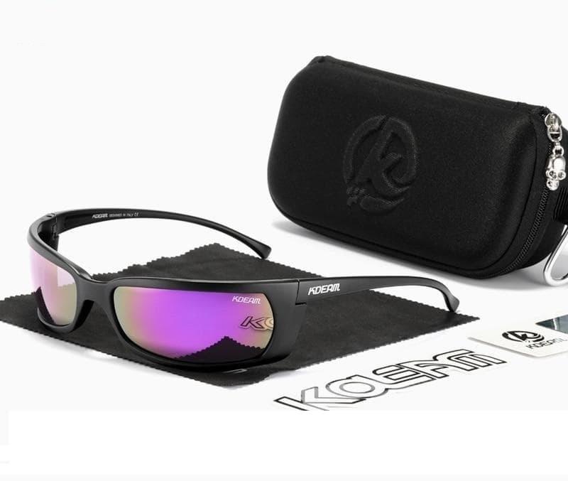 Outdoor Sports Goggles Polarized Sunglasses for Men and Women with Hard Box