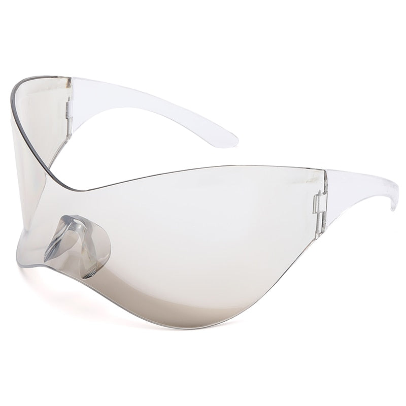 Unisex Black Color Punk Style Rimless Gradient Lens Sunglasses - Unisex Sunglasses - DYAVOR®