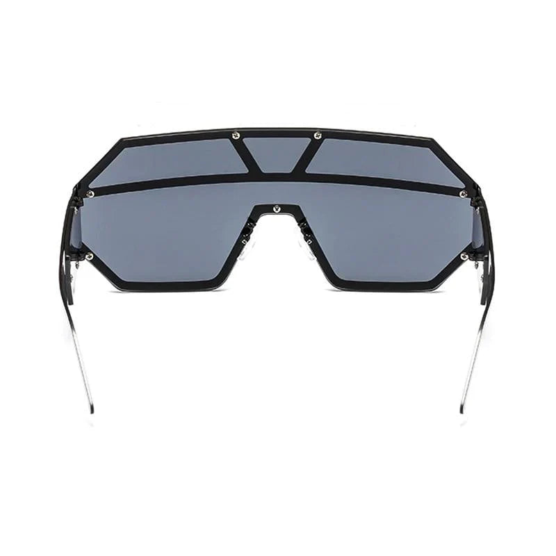 Oversized Square Designer Sunglasses for Women with One Piece Lens - Women Sunglasses - DYAVOR®