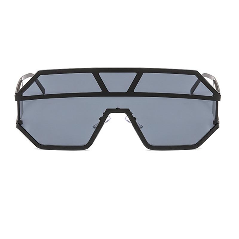 Oversized Square Designer Sunglasses for Women with One Piece Lens - Women Sunglasses - DYAVOR®