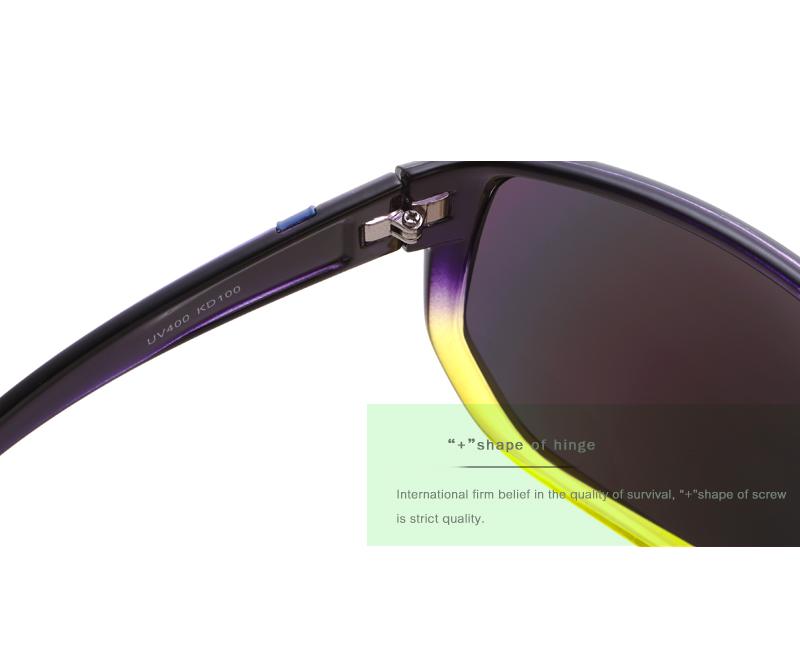 Oversized Unisex Big Shield Anti-Reflective Sunglasses with Designer Box - Unisex Sunglasses - DYAVOR®