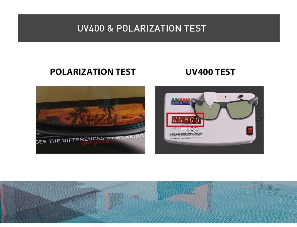 Polarized Square Frame Driving Fishing Fashion Sunglasses for Men & Women - Unisex Sunglasses - DYAVOR®