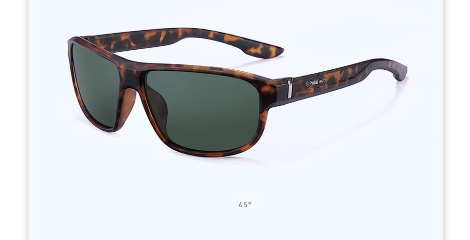 Polarized Square Frame Driving Fishing Fashion Sunglasses for Men & Women - Unisex Sunglasses - DYAVOR®
