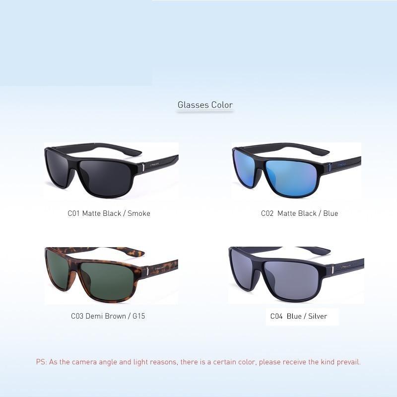 Polarized Square Frame Driving Fishing Fashion Sunglasses for Men & Women - Unisex Sunglasses - DYAVOR®