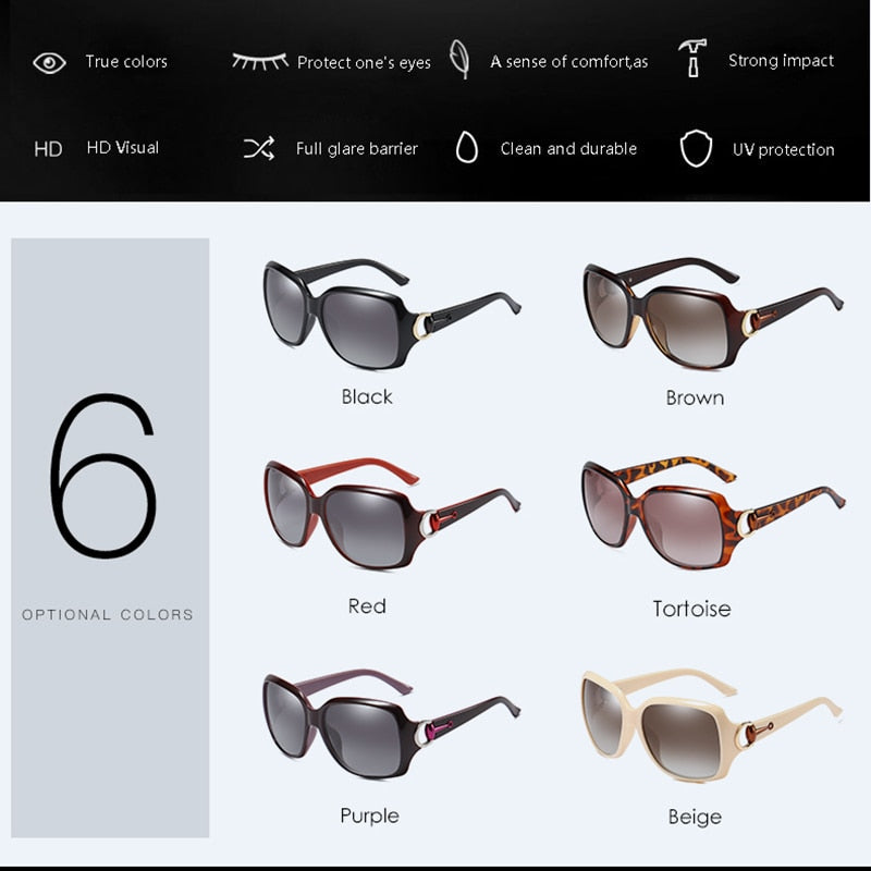 Women's Luxury Butterfly Fashion Polarized Driving Eyewear Sunglasses - Women Sunglasses - DYAVOR®