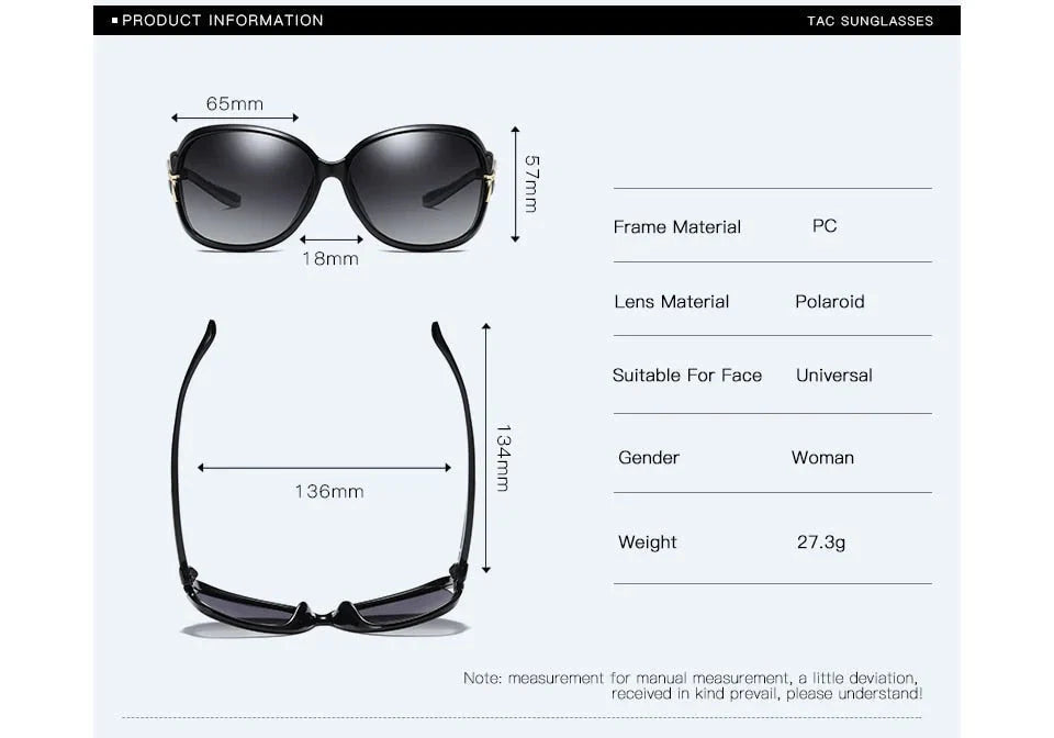 Women's Butterfly Style Polarized UV400 Mirror Driving Travel Sunglasses - Women Sunglasses - DYAVOR®