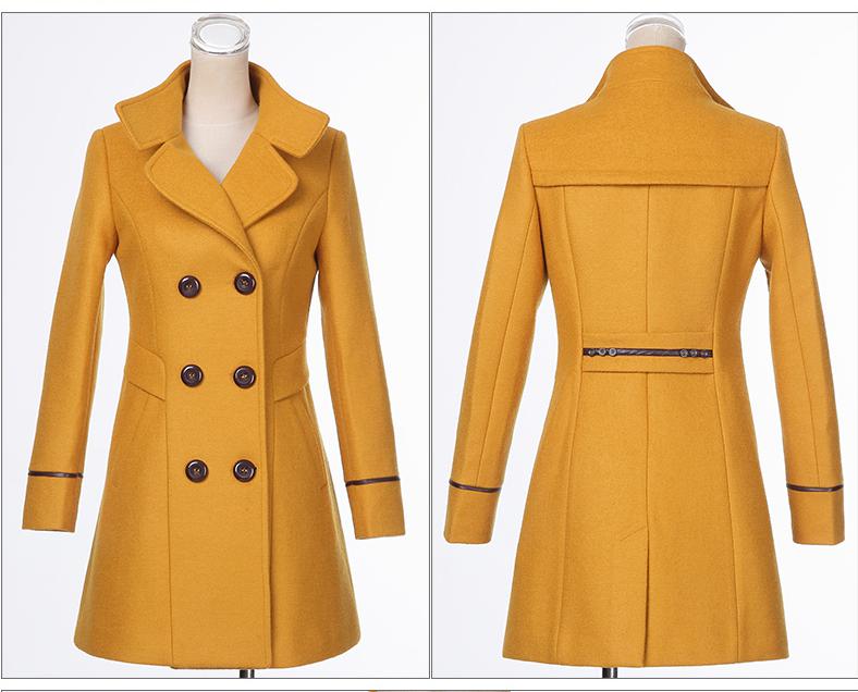 Cashmere Long Coat Slim Fit