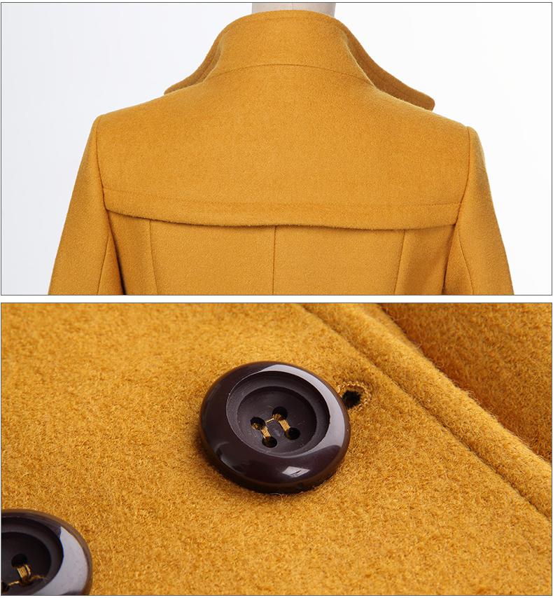 Cashmere Long Coat Slim Fit - coats - DYAVOR®