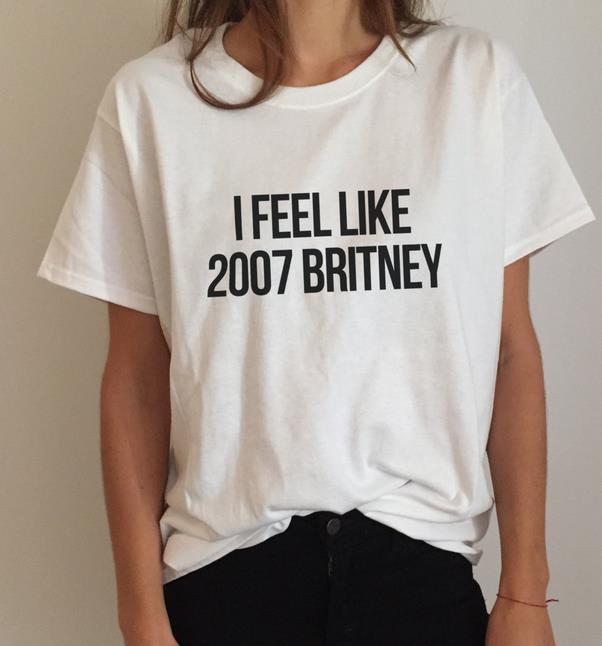 'Britney' T-shirt - - DYAVOR®