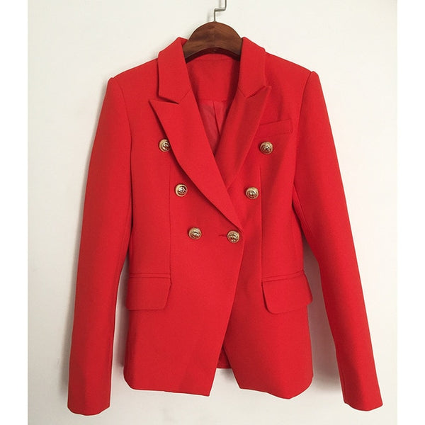 'Leosoxs' Red Blazer - - DYAVOR®
