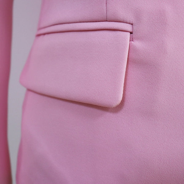 'Leosoxs' Pink Blazer - - DYAVOR®