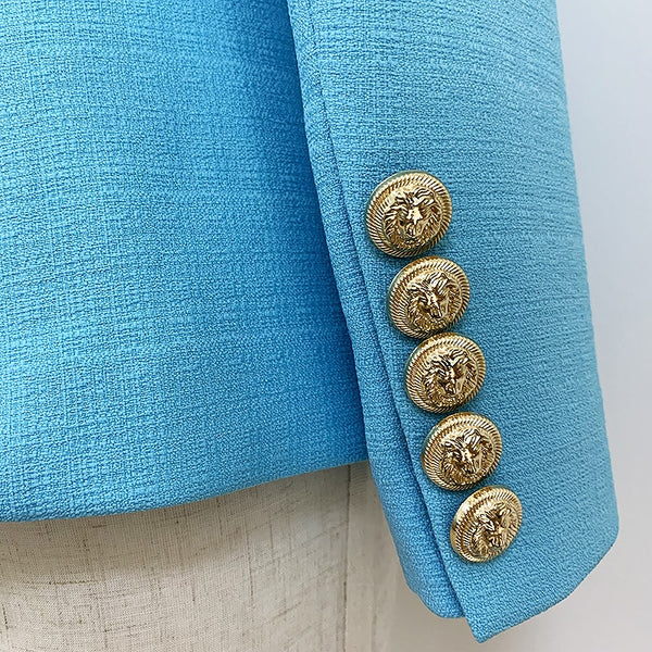 'Leosoxs' Blue Blazer - - DYAVOR®