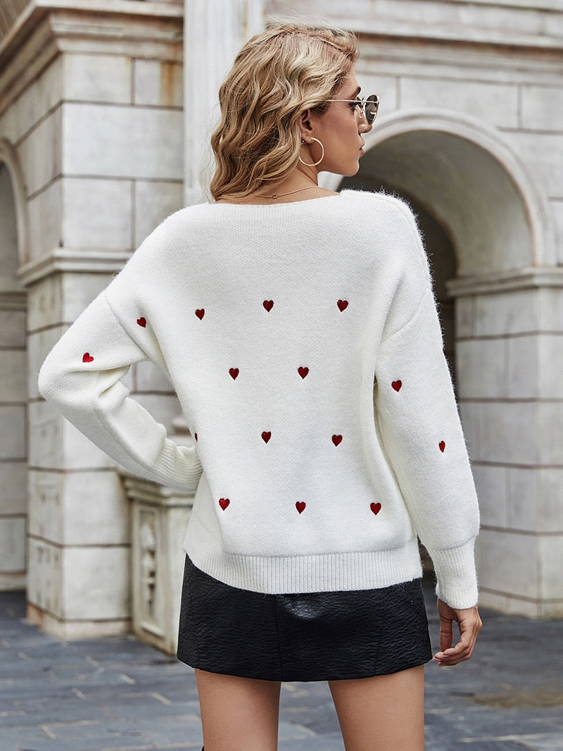 'Heart' Sweater - - DYAVOR®