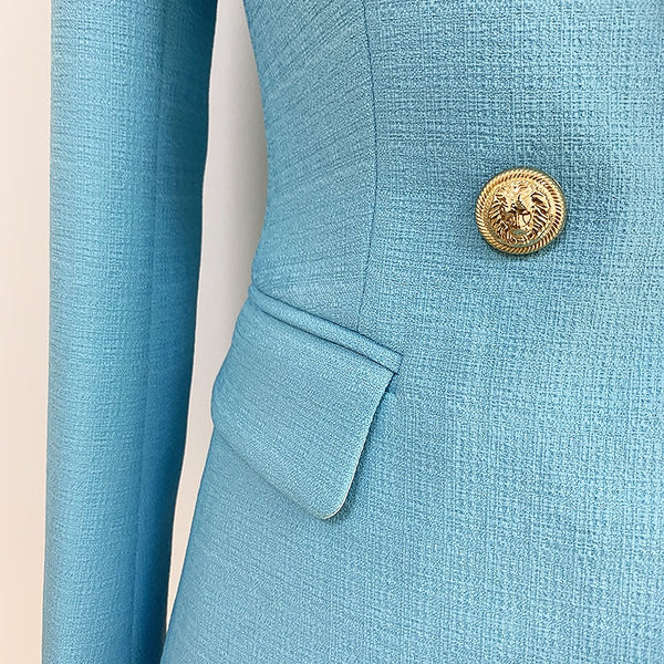 'Leosoxs' Blue Blazer - - DYAVOR®
