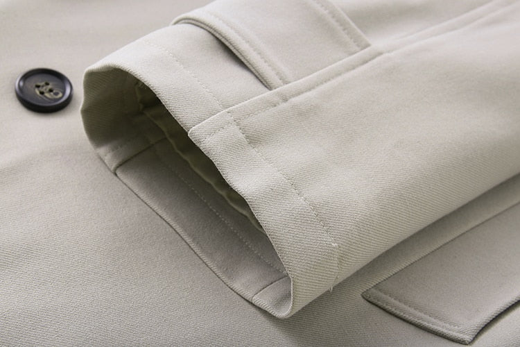 'Amol' Trench Coat - - DYAVOR®