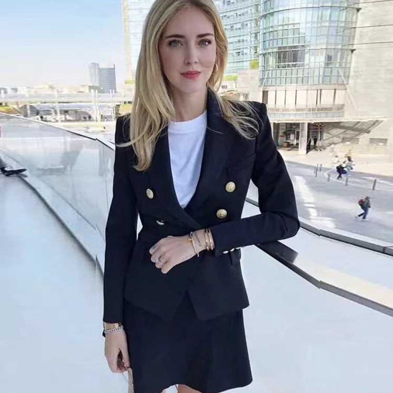 'Leosoxs' Black Blazer - - DYAVOR®
