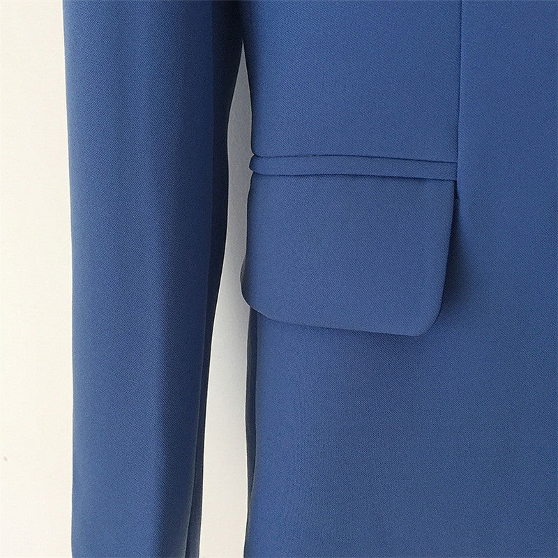 'Leosoxs' Blue Blazer - - DYAVOR®