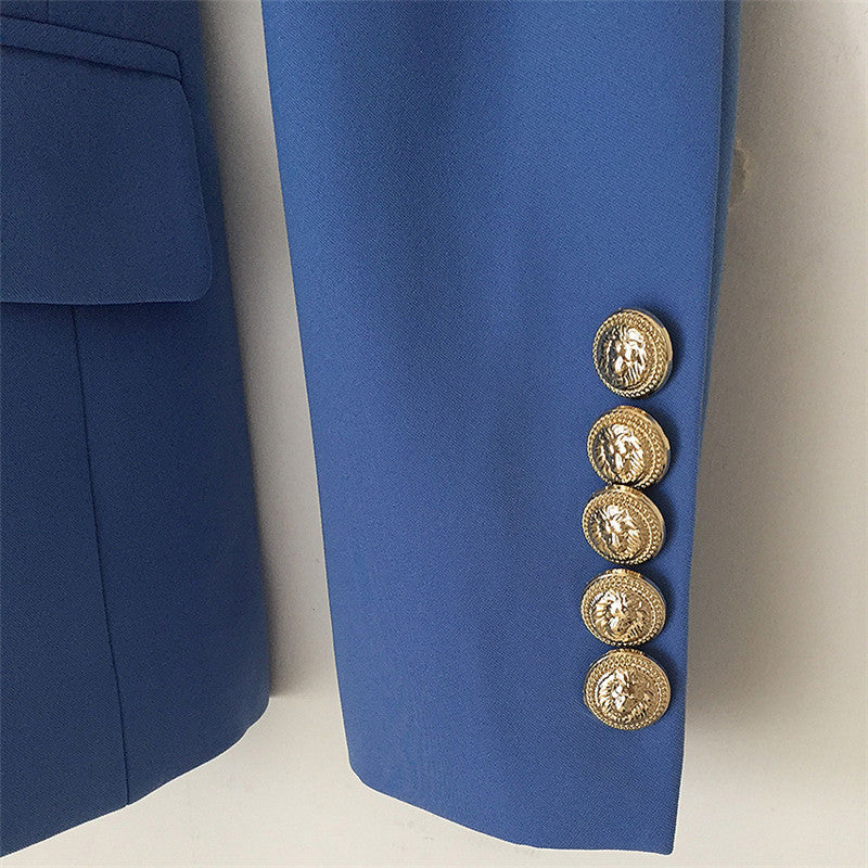 'Leosoxs' Blue Blazer - - DYAVOR®