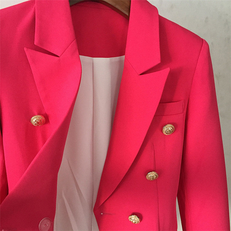 'Leosoxs' Pink Blazer - - DYAVOR®
