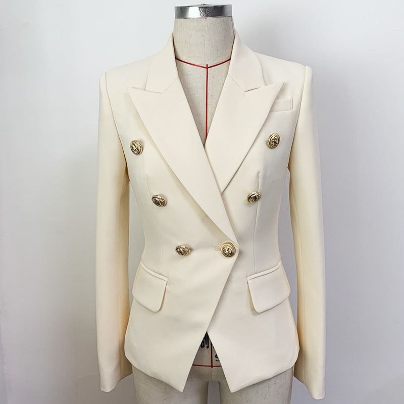 'Leosoxs' White Blazer - - DYAVOR®
