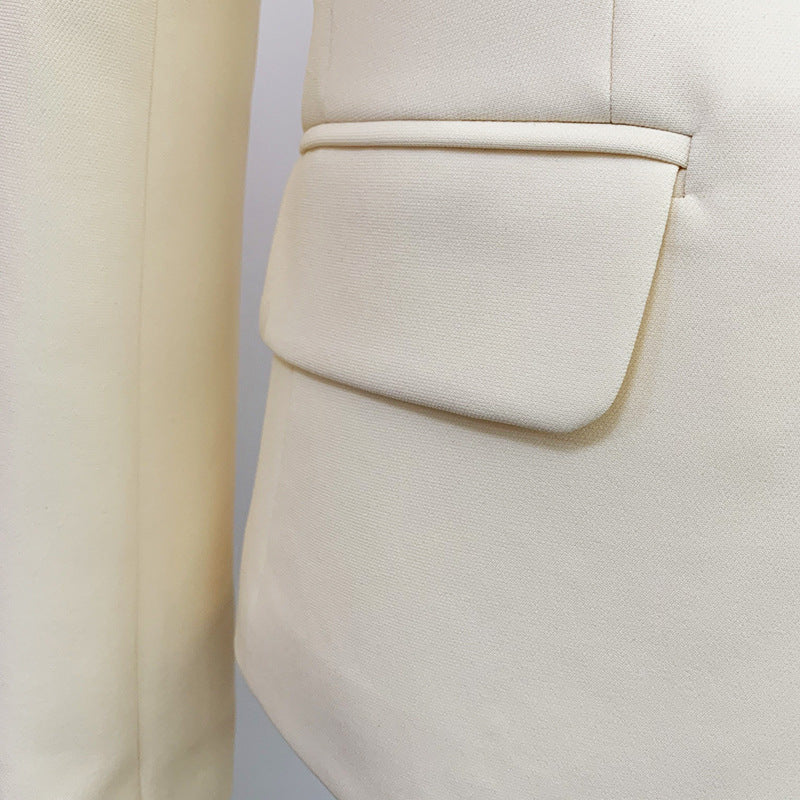 'Leosoxs' White Blazer - - DYAVOR®