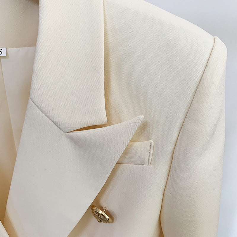 'Leosoxs' White Blazer - - DYAVOR®