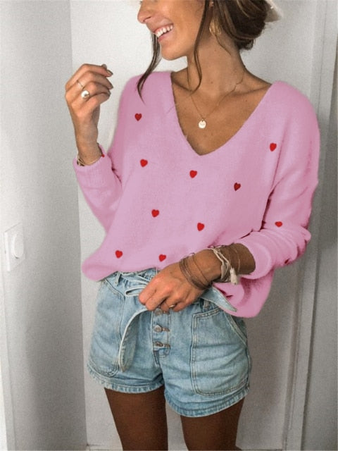 'Heart' Sweater - - DYAVOR®
