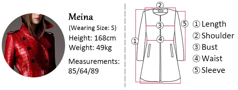Autumn Leather Trench Coat - coats - DYAVOR®