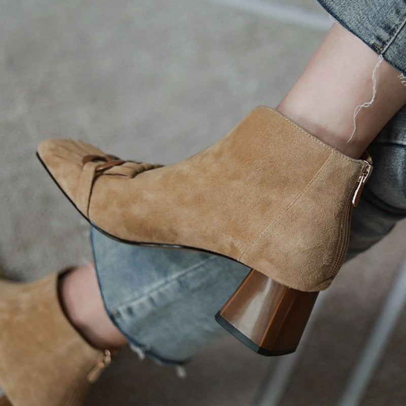 'Amanda' Boots - - DYAVOR®