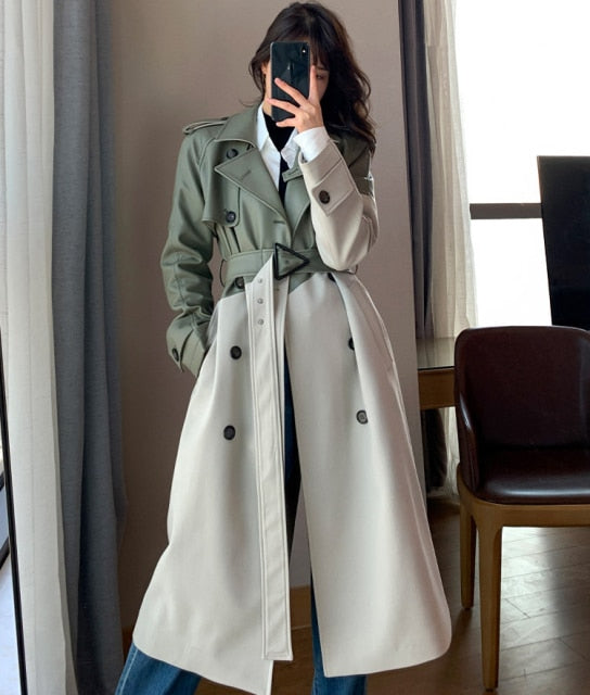 'Amol' Trench Coat - - DYAVOR®