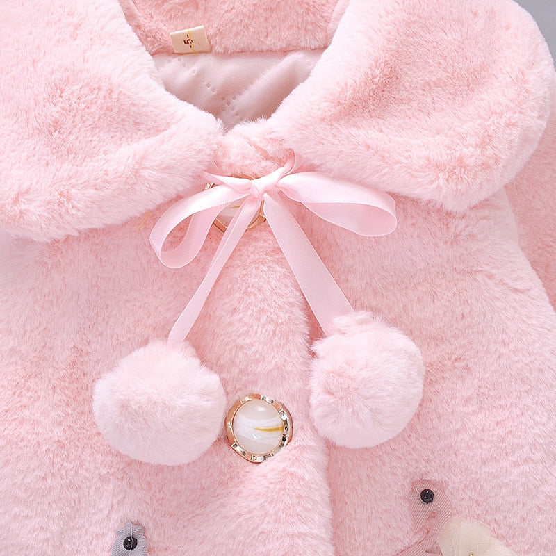 Baby Girl Winter Jackets 3M-4T