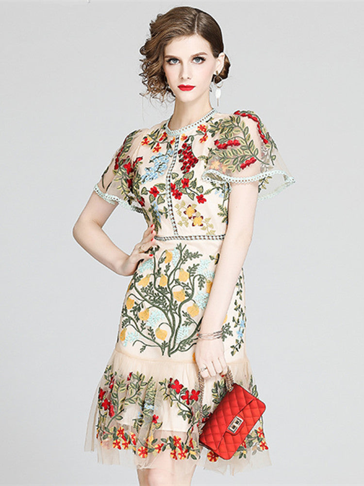 'Flora' Dress - - DYAVOR®