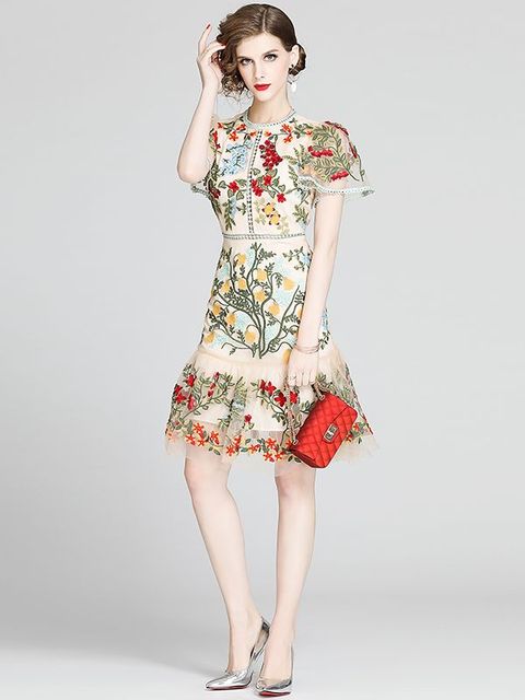 'Flora' Dress - - DYAVOR®