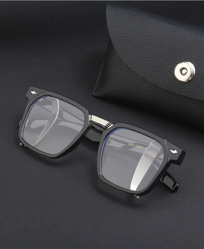 Men and Women Vintage Steampunk Style Anti-UV Square Sunglasses - Unisex Sunglasses - DYAVOR®