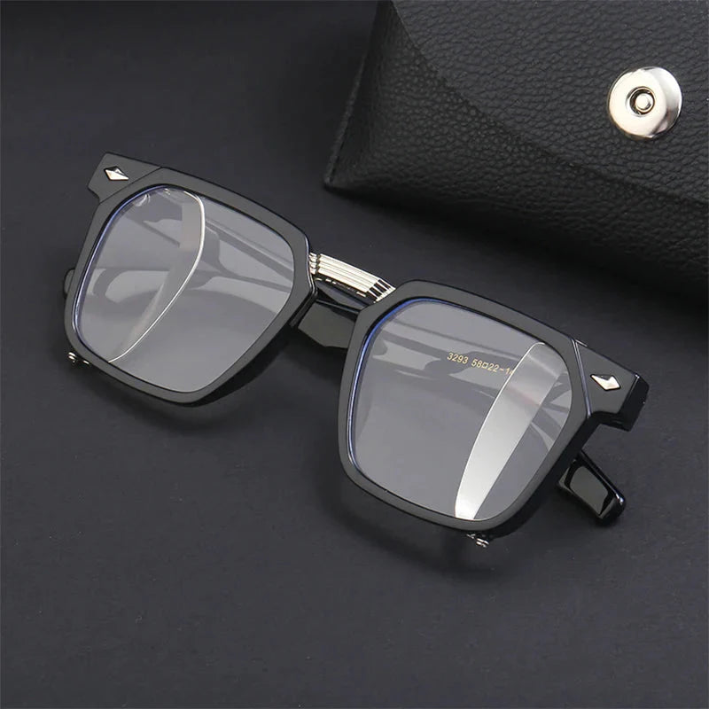 Men and Women Vintage Steampunk Style Anti-UV Square Sunglasses - Unisex Sunglasses - DYAVOR®