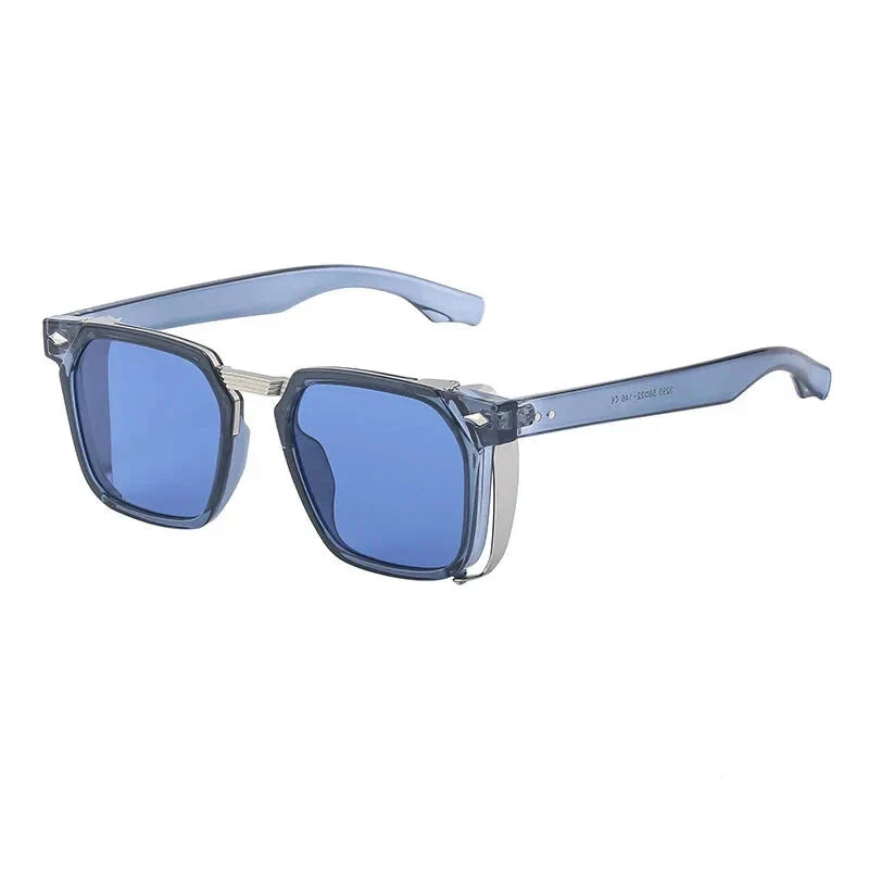 Men and Women Vintage Steampunk Style Anti-UV Square Sunglasses - Unisex Sunglasses - DYAVOR®