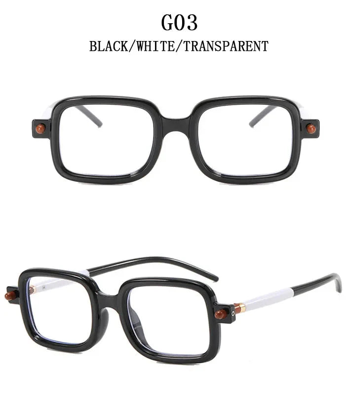 Vintage Blue Light Blocking Square Sunglasses for Men and Women - Unisex Sunglasses - DYAVOR®