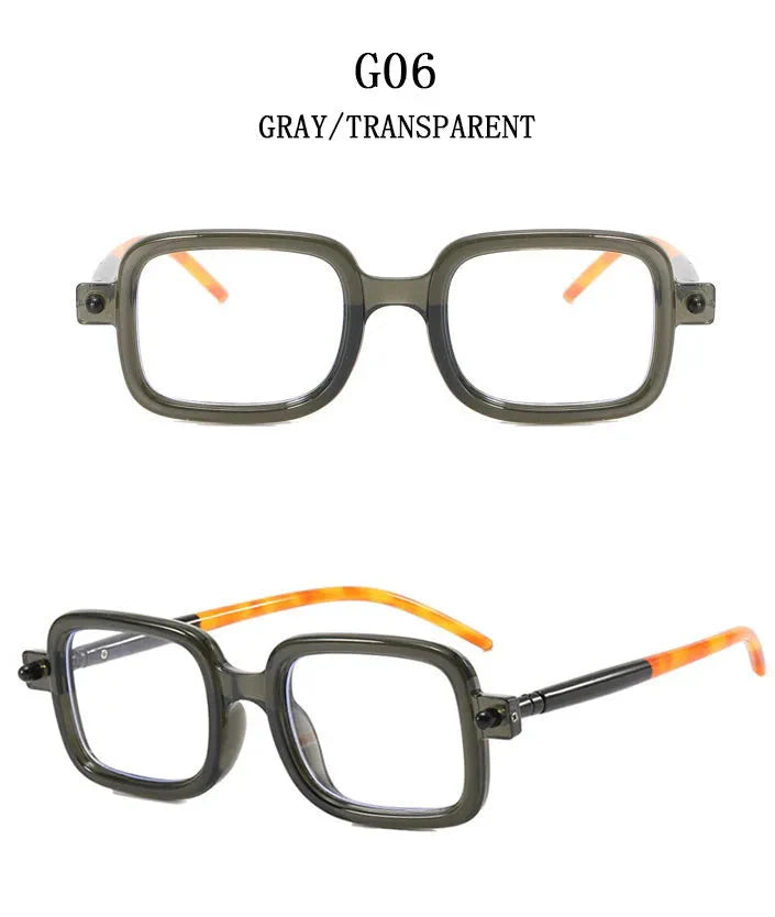 Vintage Blue Light Blocking Square Sunglasses for Men and Women - Unisex Sunglasses - DYAVOR®