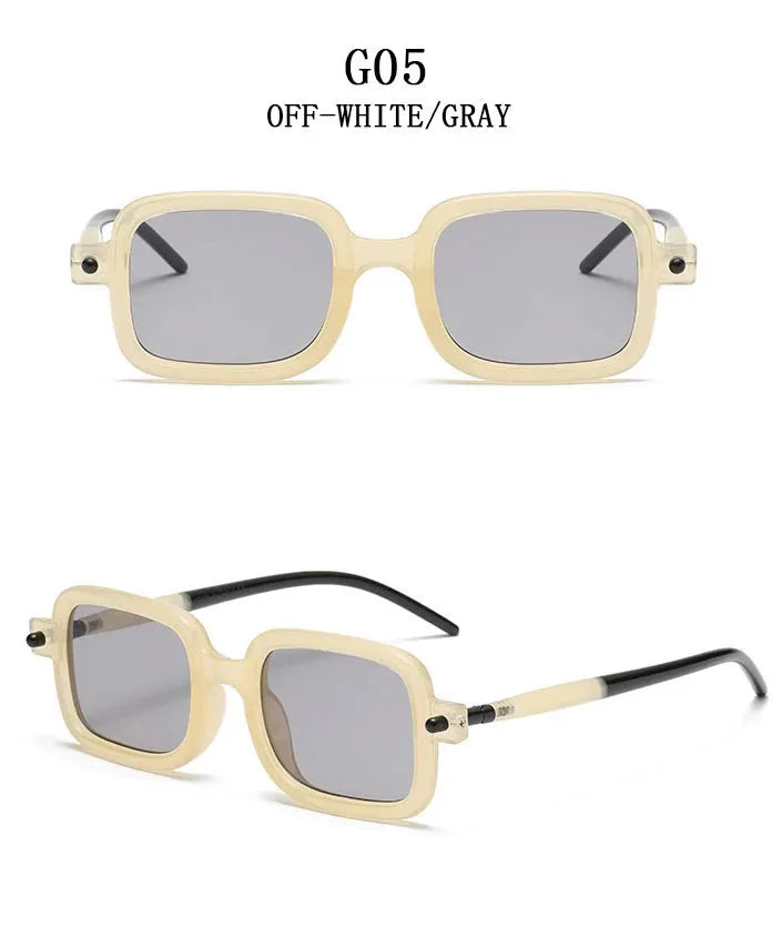 Vintage Blue Light Blocking Square Sunglasses for Men and Women - Unisex Sunglasses - DYAVOR®