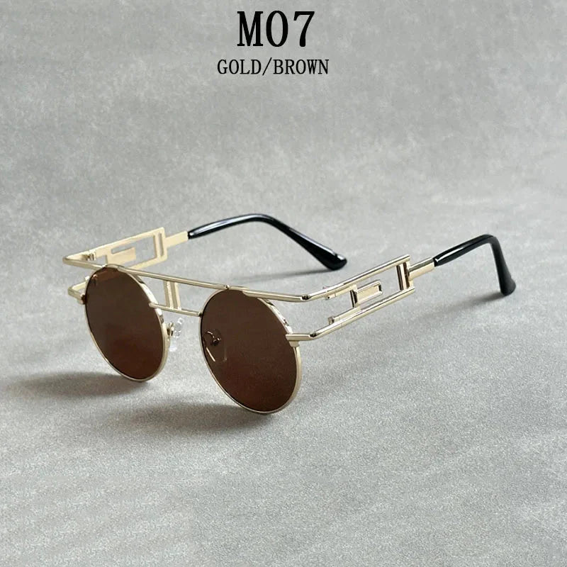 Fashion Retro Style UV400 Punk Sunglasses for Men and Women - Unisex Sunglasses - DYAVOR®