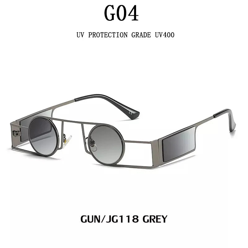 Fashion Retro Style UV400 Punk Sunglasses for Men and Women - Unisex Sunglasses - DYAVOR®