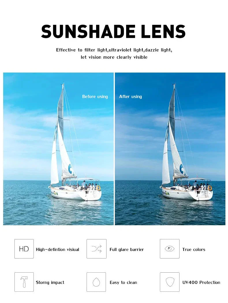 Fashion Retro Style UV400 Punk Sunglasses for Men and Women - Unisex Sunglasses - DYAVOR®