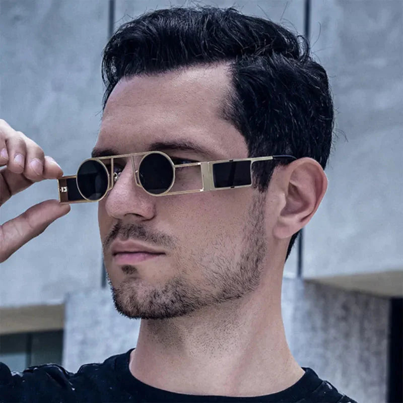 Fashion Retro Style UV400 Punk Sunglasses for Men and Women - Unisex Sunglasses - DYAVOR®